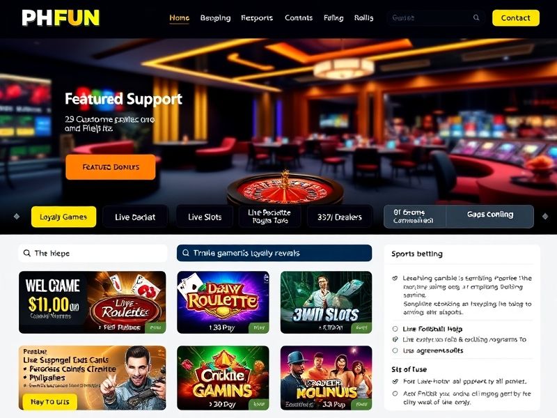 Welcome to phfun login.com – your gateway to the best online gambling experience in the Philippines. Access exclusive promotions, live dealer games, and top-tier slot machines securely. Join today and start playing for real rewards!